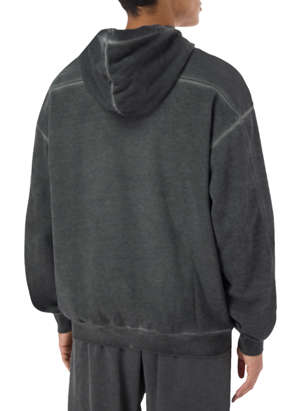 Over Dye Cotton Hoodie