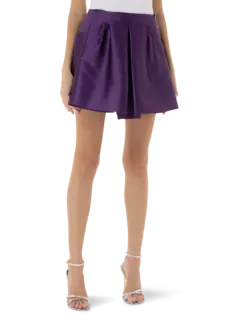 شورت ميكادو مزين بعقدة فيونكة