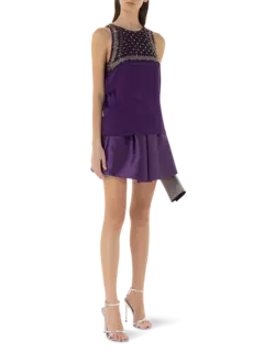 شورت ميكادو مزين بعقدة فيونكة