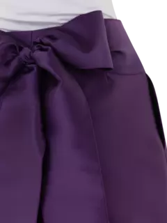 شورت ميكادو مزين بعقدة فيونكة