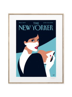 56x76 cm THE NEWYORKER 86 FAVRE PAGE TURNER 143208