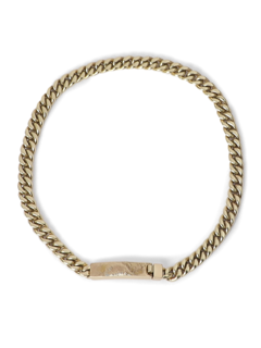 Solid Gold Statement Necklace