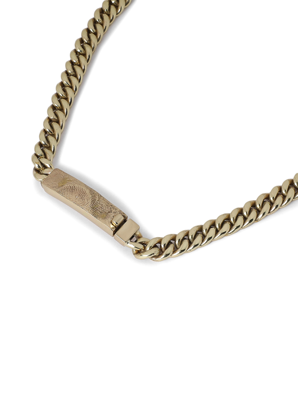 Solid Gold Statement Necklace