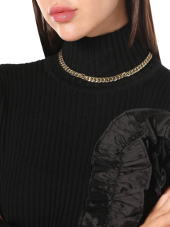 Solid Gold Statement Necklace