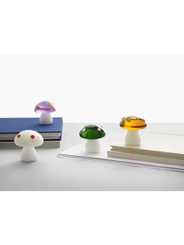 Alice Placeholder - Amber Mushroom & Green Dot