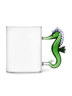 Marine Garden Mug- Seahorse Green