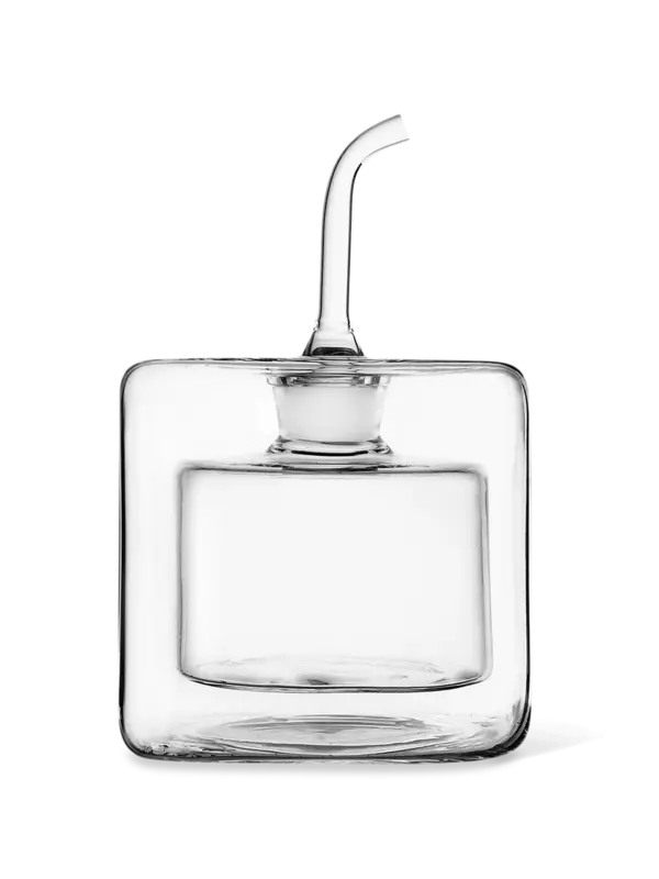 زجاجة زيت كيوب بجدار مزدوج