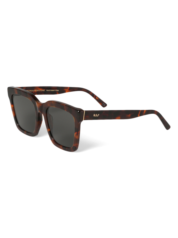 Printed Multicoloured Square Frame Sunglasses