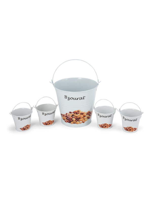 Bzourat Bucket, Set of Two