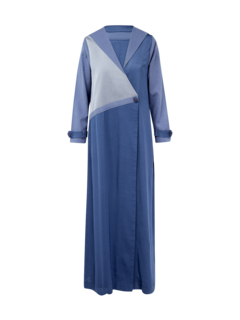 Abstract in blue Abayah