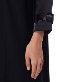 Abstract in black Abayah