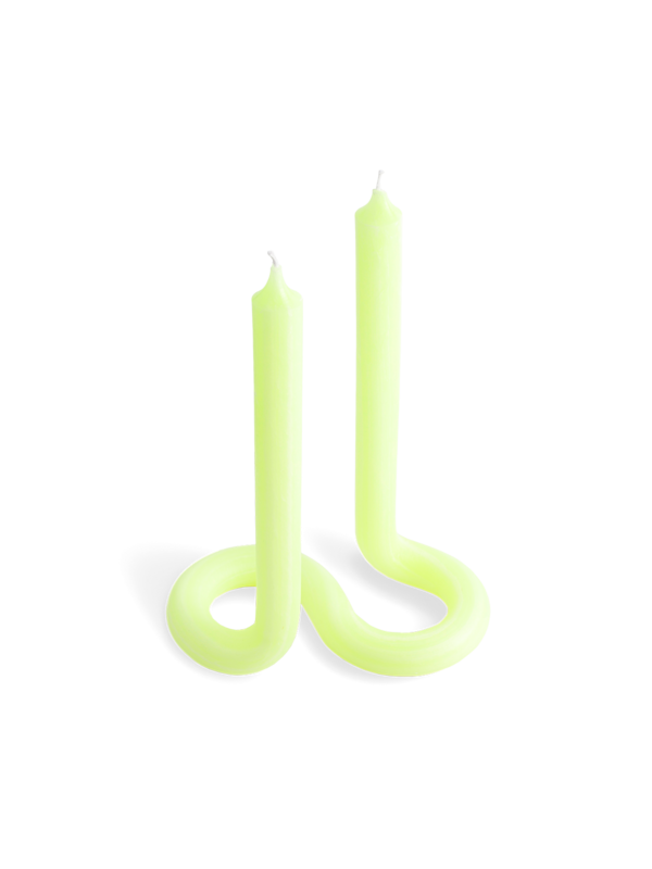 Twist - Yellow candles
