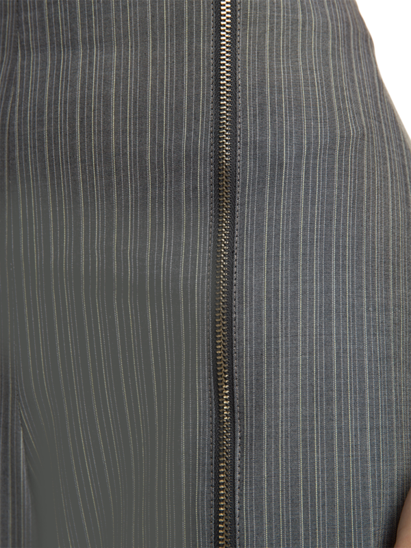 High-Rise Loose Pants with Pleats