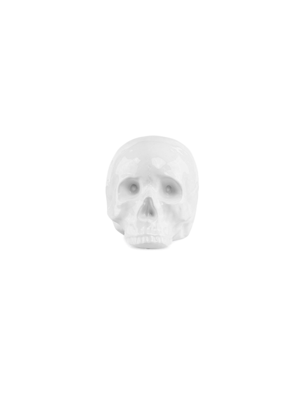 White Skull Ornament