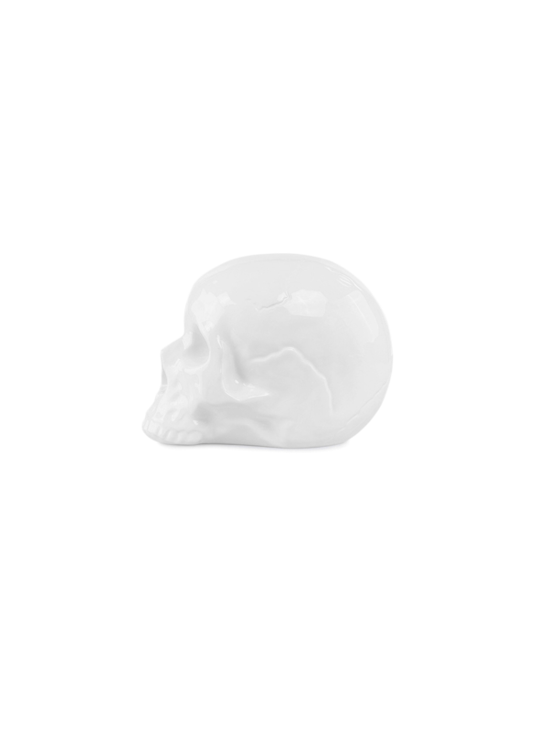 White Skull Ornament