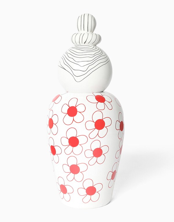 Multicolour Dolomite Vase