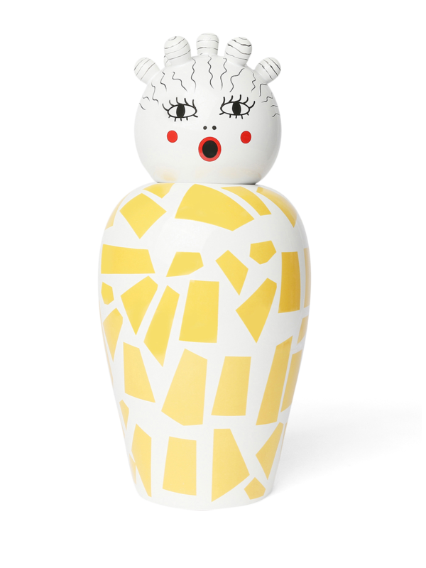 Multicolour Dolomite Vase