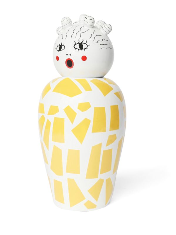 Multicolour Dolomite Vase