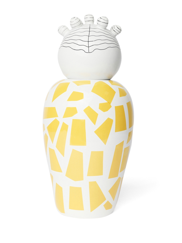 Multicolour Dolomite Vase