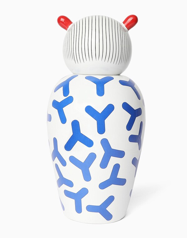 Multicolour Dolomite Vase