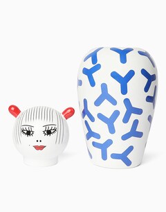 Multicolour Dolomite Vase