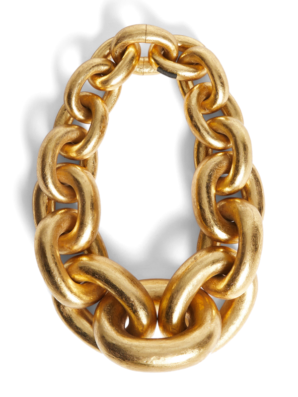 Gold Chunky Chain Necklace