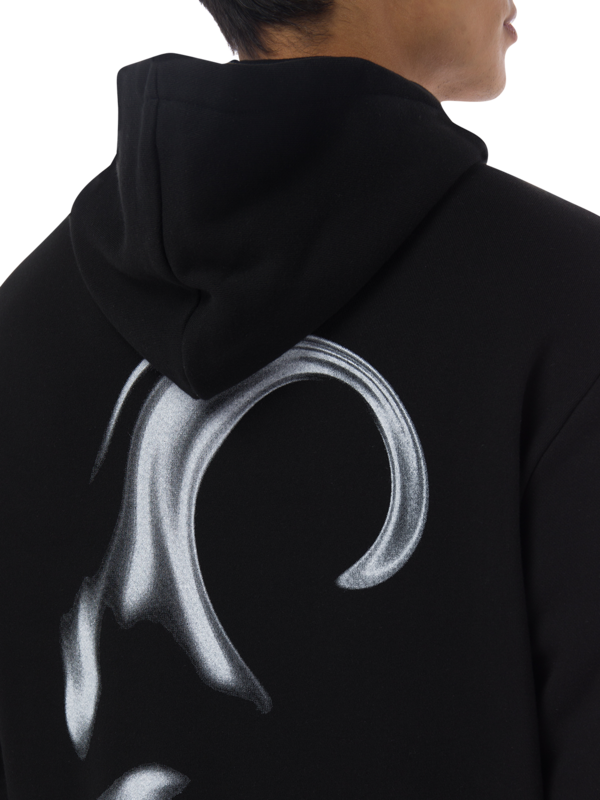 Patch Cotton Hoodie
