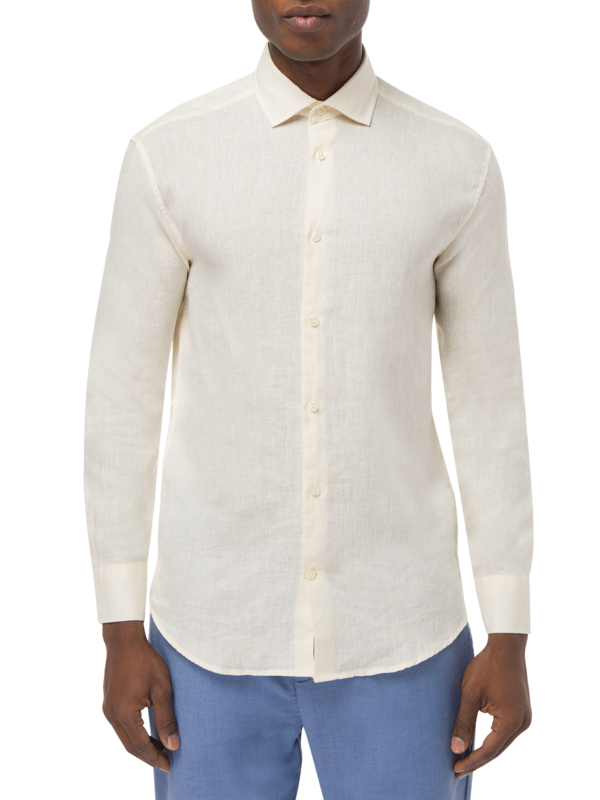 Linen Shirt Regular L/S Block
