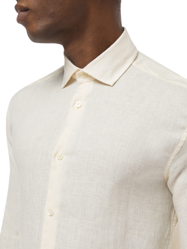 Linen Shirt Regular L/S Block