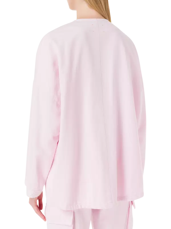 جاكيت من نسيج التويل القطني بسطح خشن