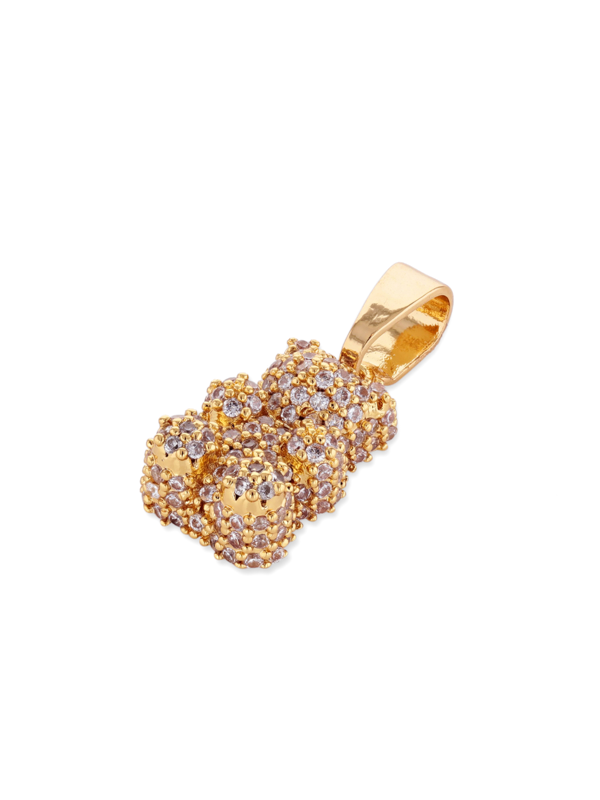 Pavé Nostalgia Bear Pendant