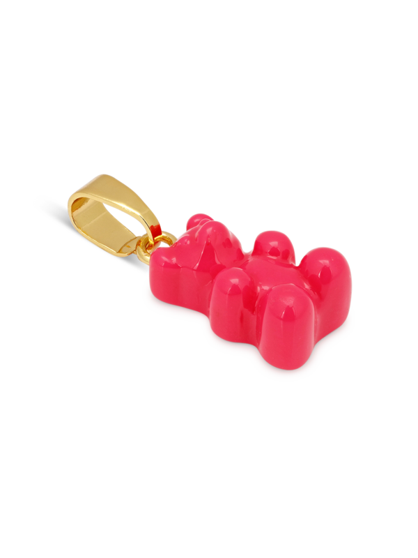 Pave Nostalgia Bear Charm