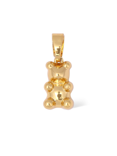 Pave Nostalgia Bear Charm
