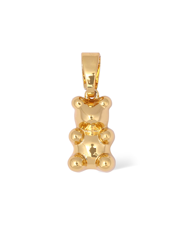 Pave Nostalgia Bear Charm