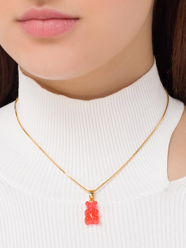 Pave Nostalgia Bear Charm