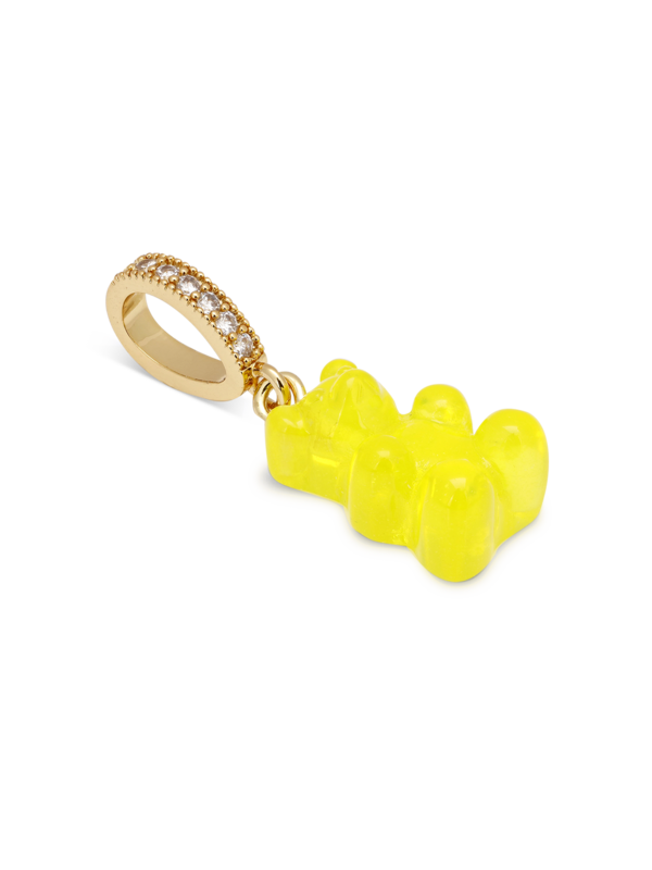 Pave Nostalgia Bear Charm