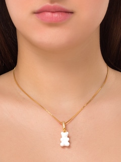 Pave Nostalgia Bear Pendant
