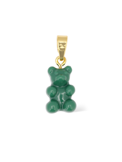 Pave Nostalgia Bear Pendant