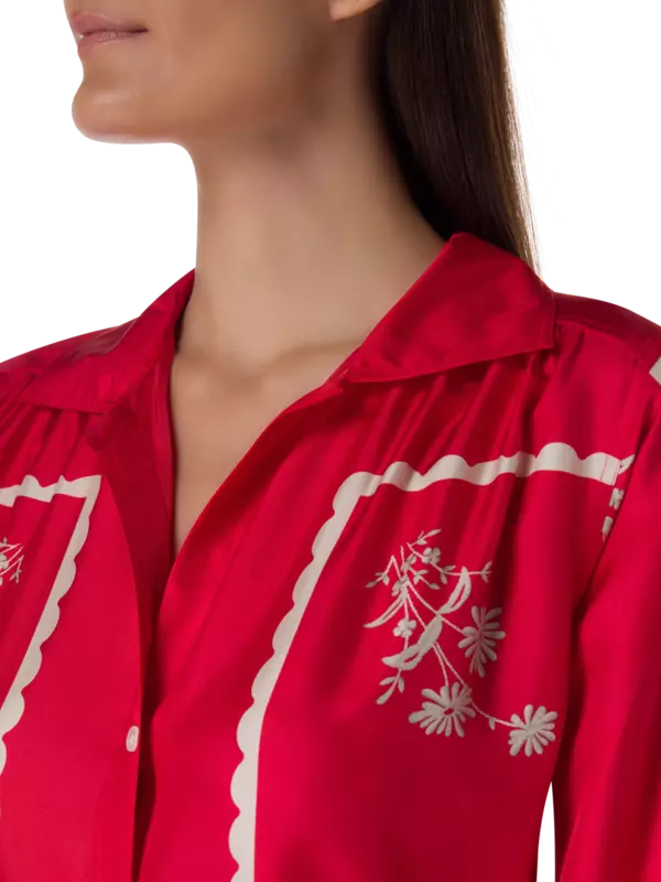 فستان بطبعة زهور الأقحوان