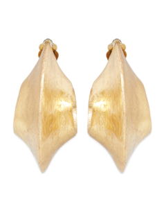 Hollow structured earrings