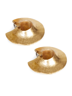 Hollow structured earrings