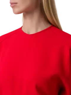 فستان متوسط الطول بأكمام دولمان