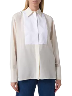 قميص بصدر متباين