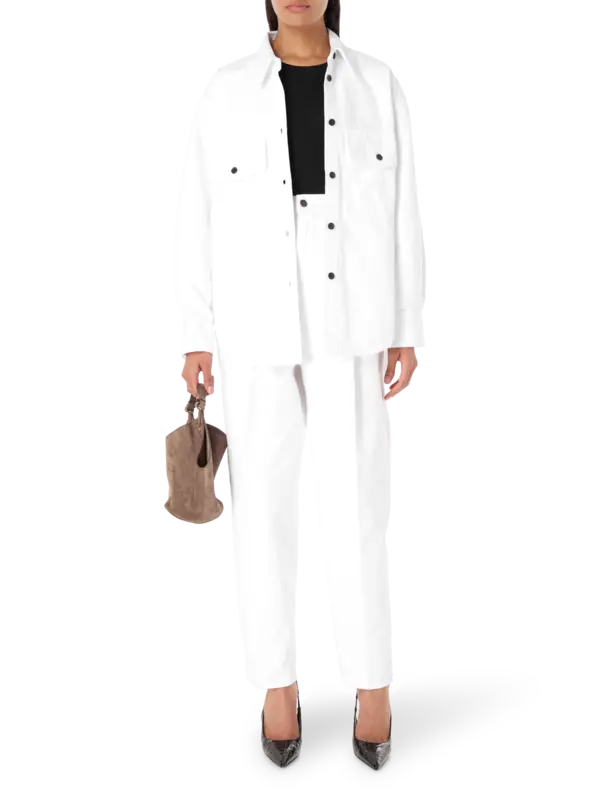 بنطال جينز أشفورد بتصميم ضيق عند الكاحل