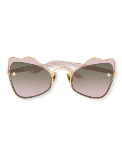Blush Purple Wave Cat-Eye Sunglasses