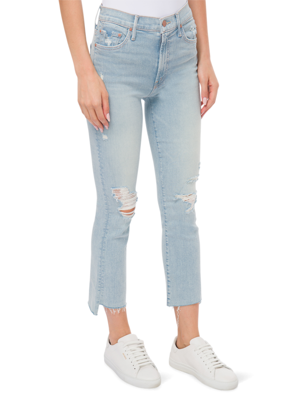 The Insider Crop Step Fray Jeans