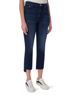 THE INSIDER CROP STEP FRAY JEAN IN TONGUE AND CHIC