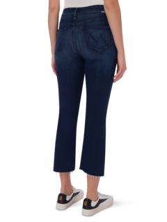 THE INSIDER CROP STEP FRAY JEAN IN TONGUE AND CHIC