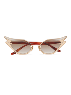 Brown Cat Eye Sunglasses