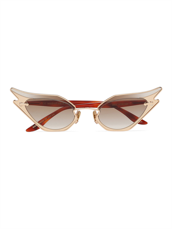 Brown Cat Eye Sunglasses